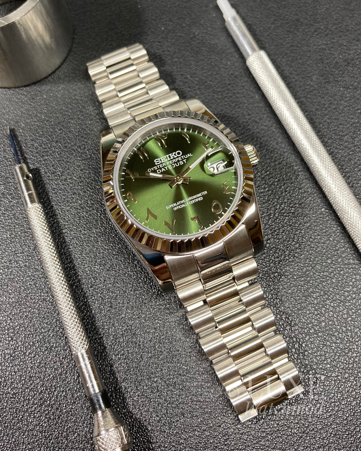 DATEJUST ARABIC GREEN