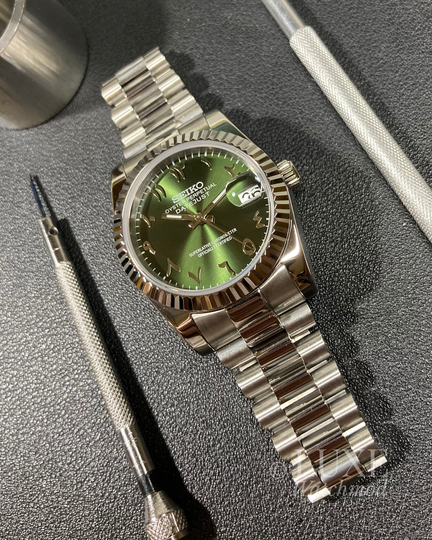 DATEJUST ARABIC GREEN